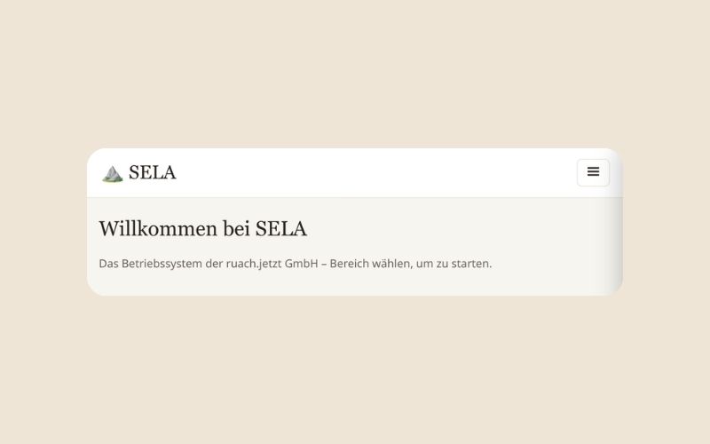 Thema: SELA - Unser Betriebsystem